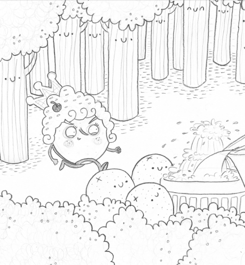 Lady Pancake in Broccoli Forest